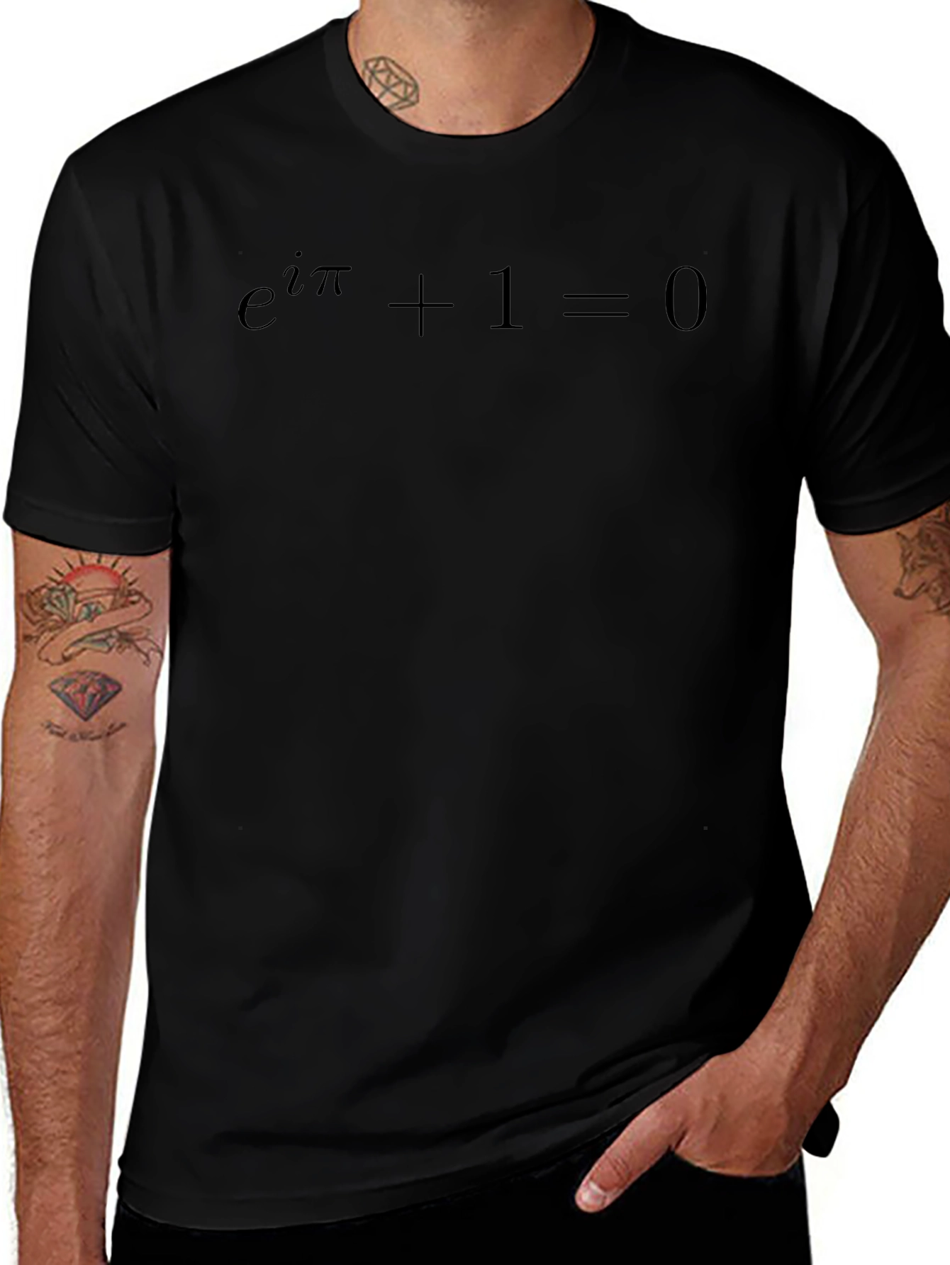 Eulers Identity T-Shirt - Math Formula Tee