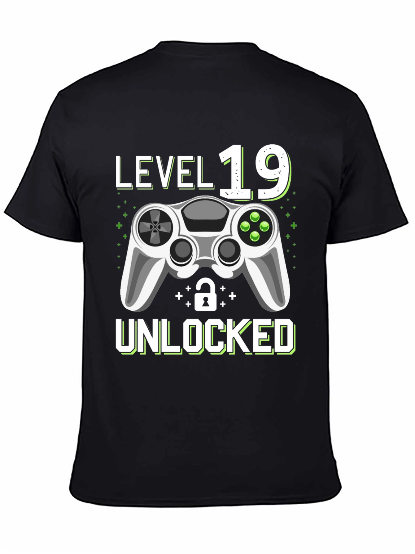 Level 19 Unlocked T-Shirt - Gamer Birthday Tee