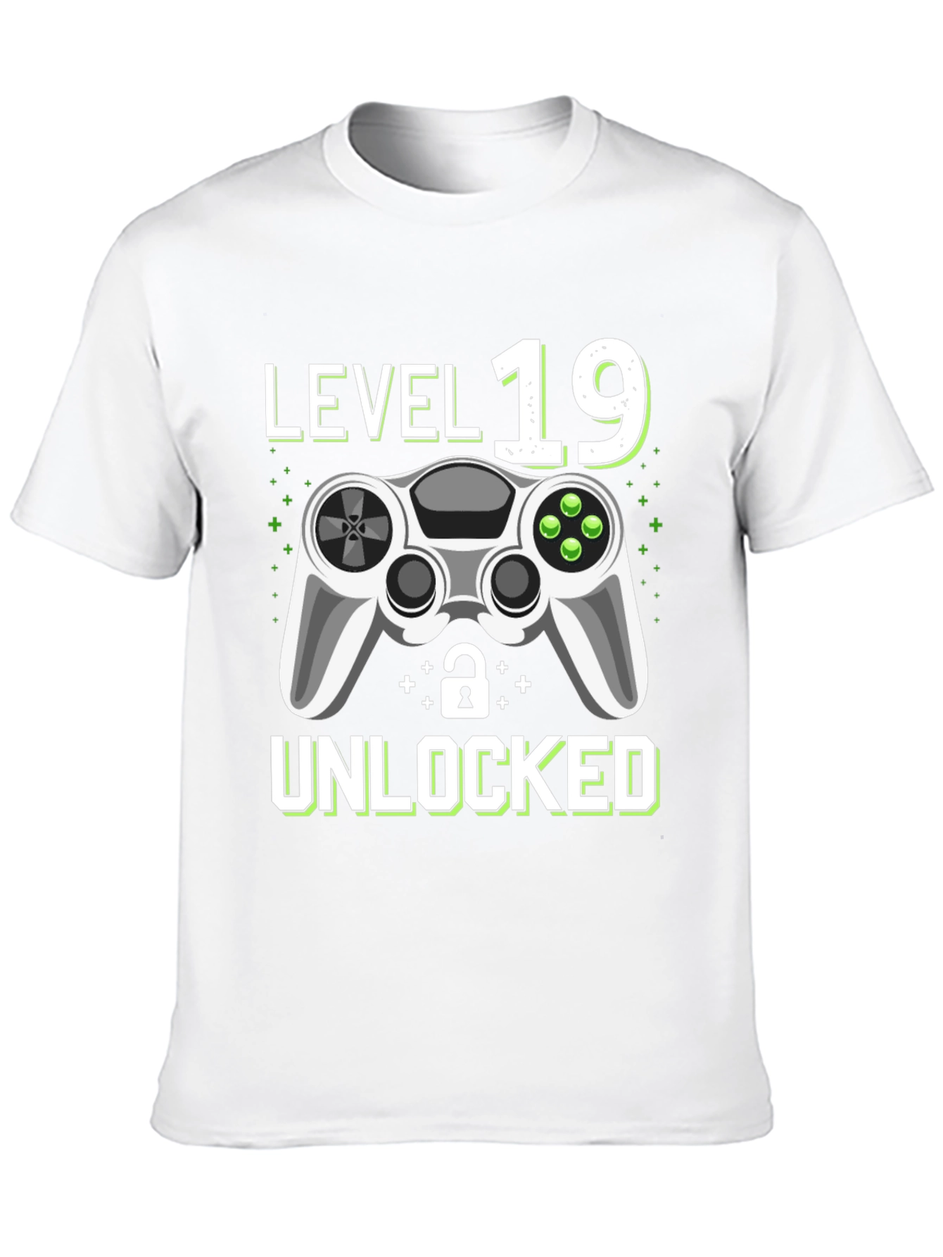 Level 19 Unlocked T-Shirt - Gamer Birthday Tee