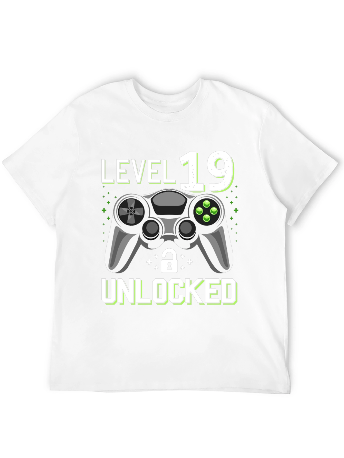 Level 19 Unlocked T-Shirt - Gamer Birthday Tee