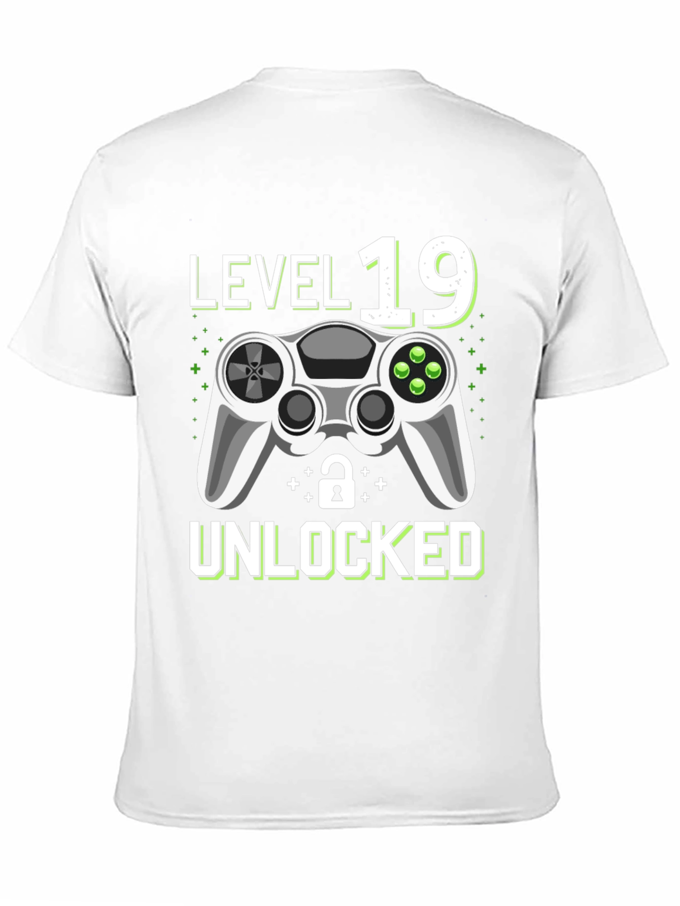 Level 19 Unlocked T-Shirt - Gamer Birthday Tee