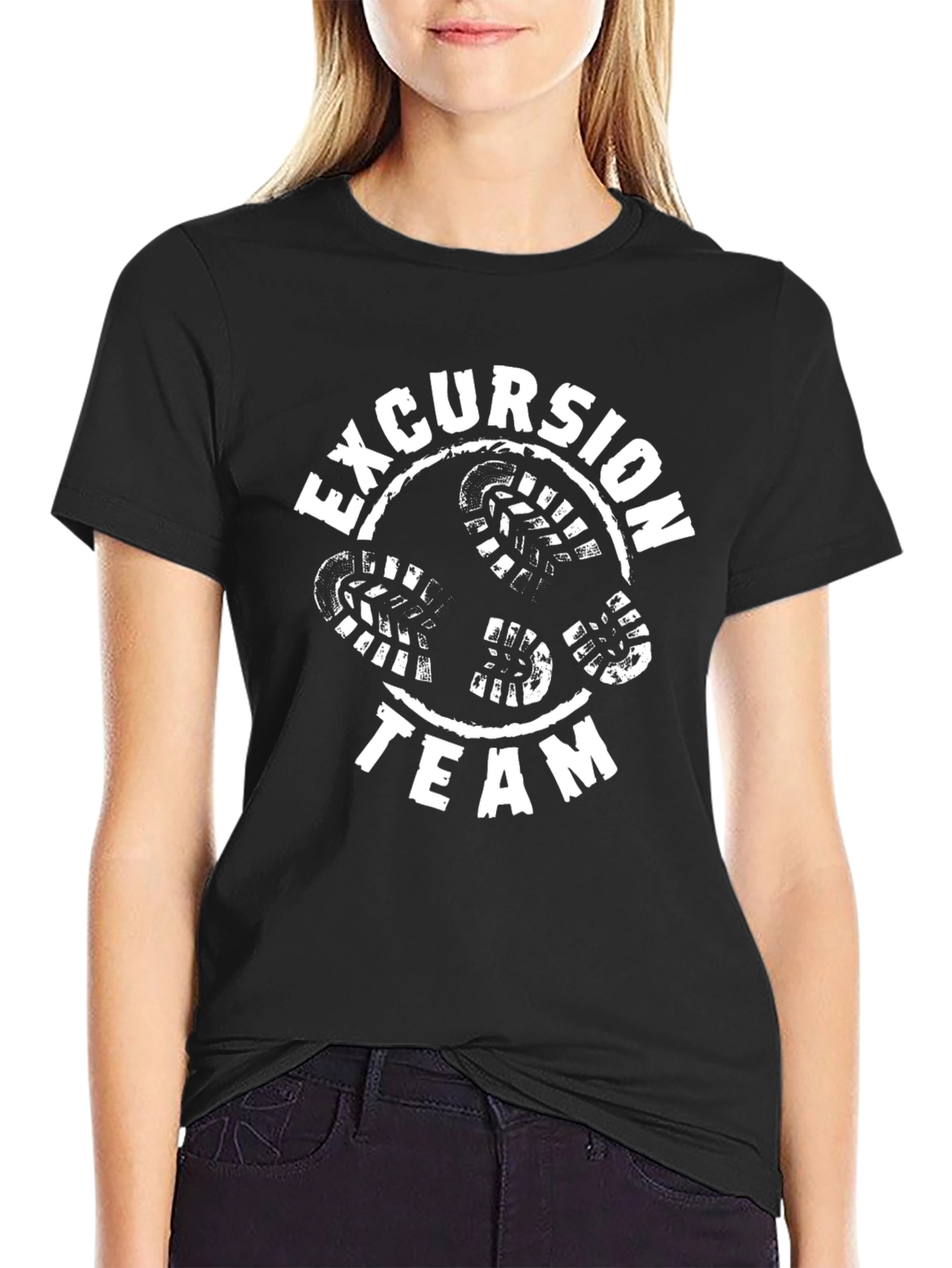 Excursion Team Black Graphic T-Shirt