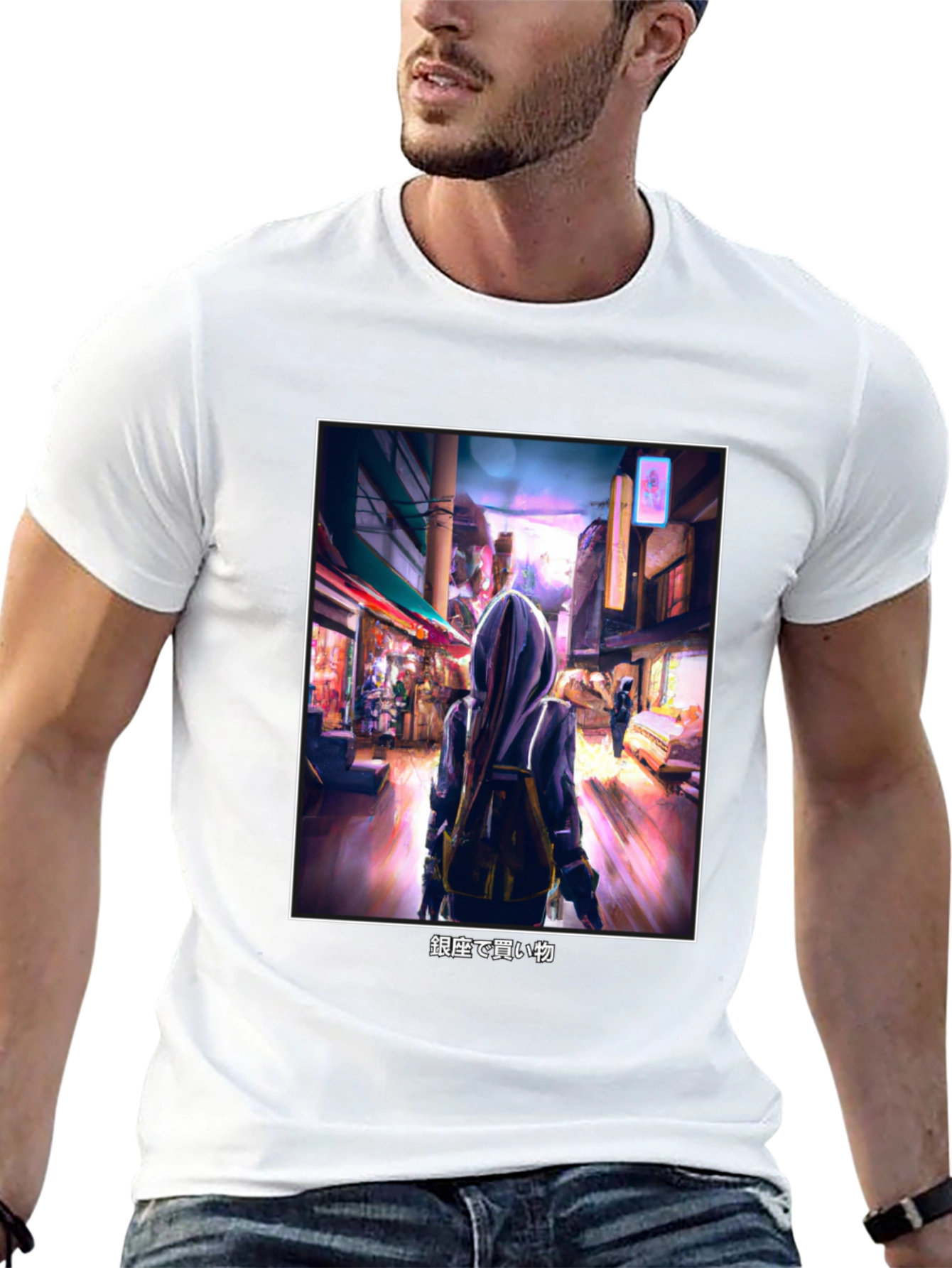 Urban Tokyo Art Tee - Unique Graphic T-Shirt
