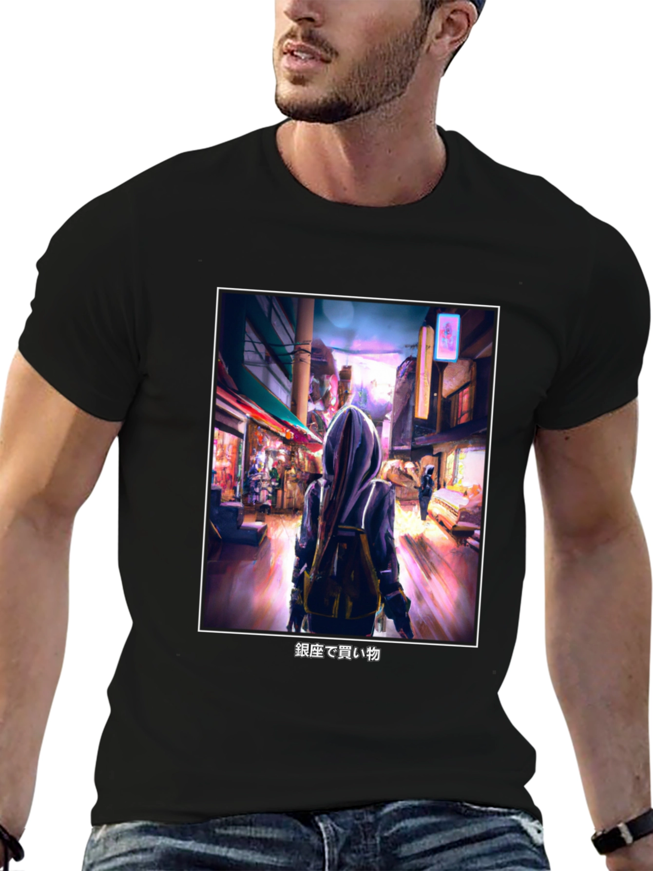 Urban Tokyo Art Tee - Unique Graphic T-Shirt