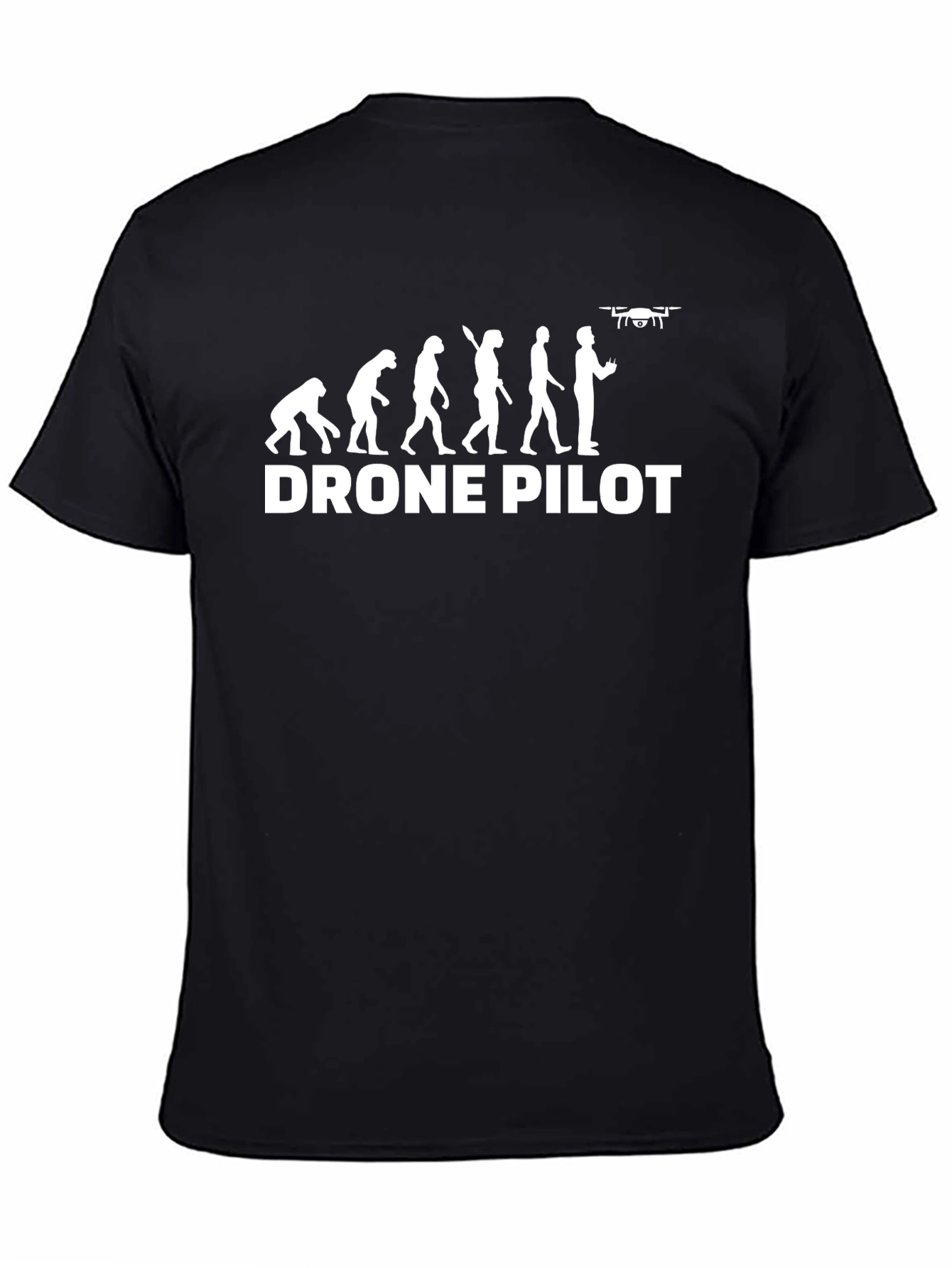 Drone Pilot Evolution Black T-Shirt
