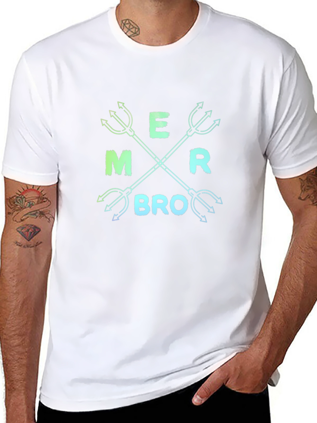 Mer Bro Graphic Tee - Nautical T-Shirt