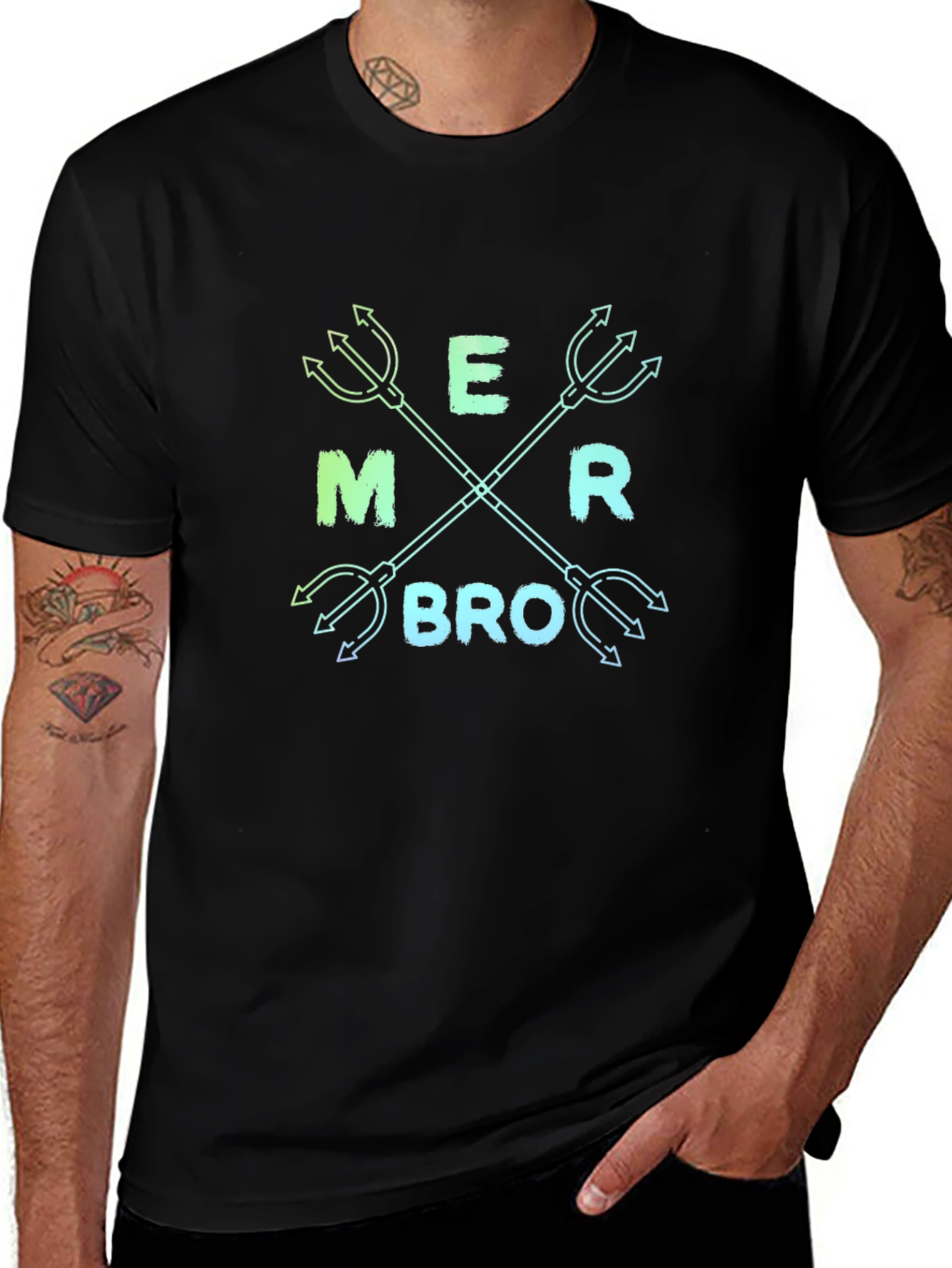 Mer Bro Graphic Tee - Nautical T-Shirt