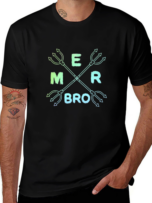 Mer Bro Graphic Tee - Nautical T-Shirt