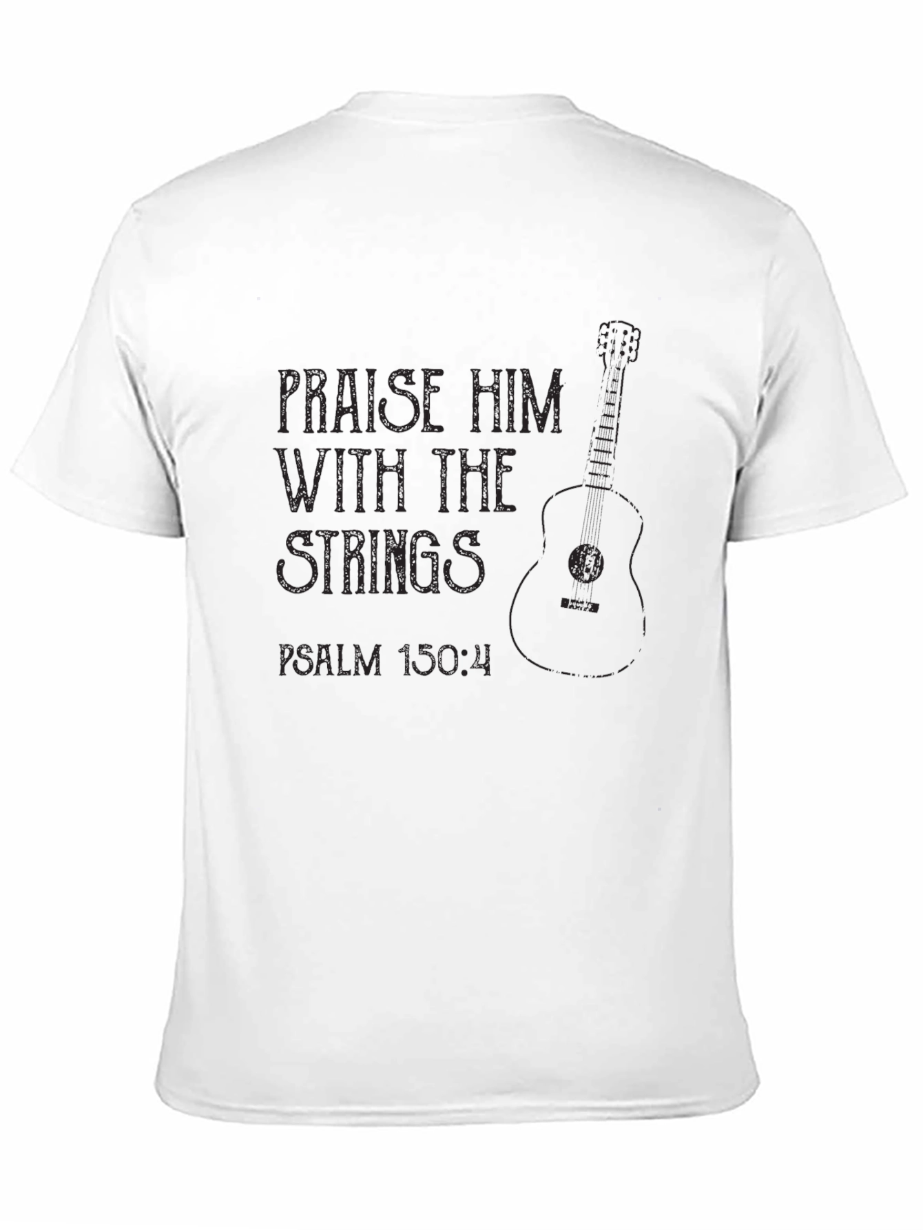 Praise Him With Strings Christian T-Shirt