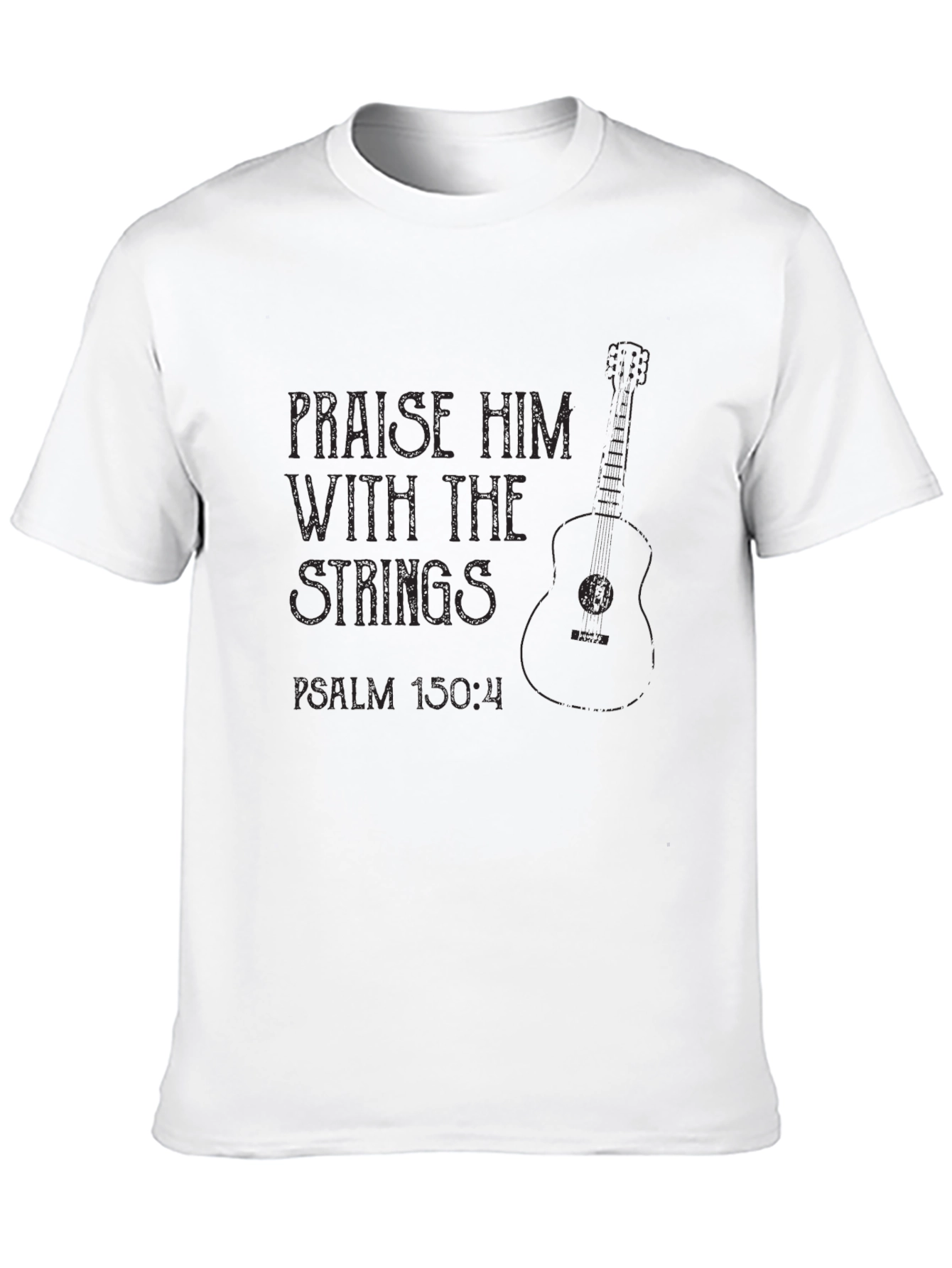 Praise Him With Strings Christian T-Shirt