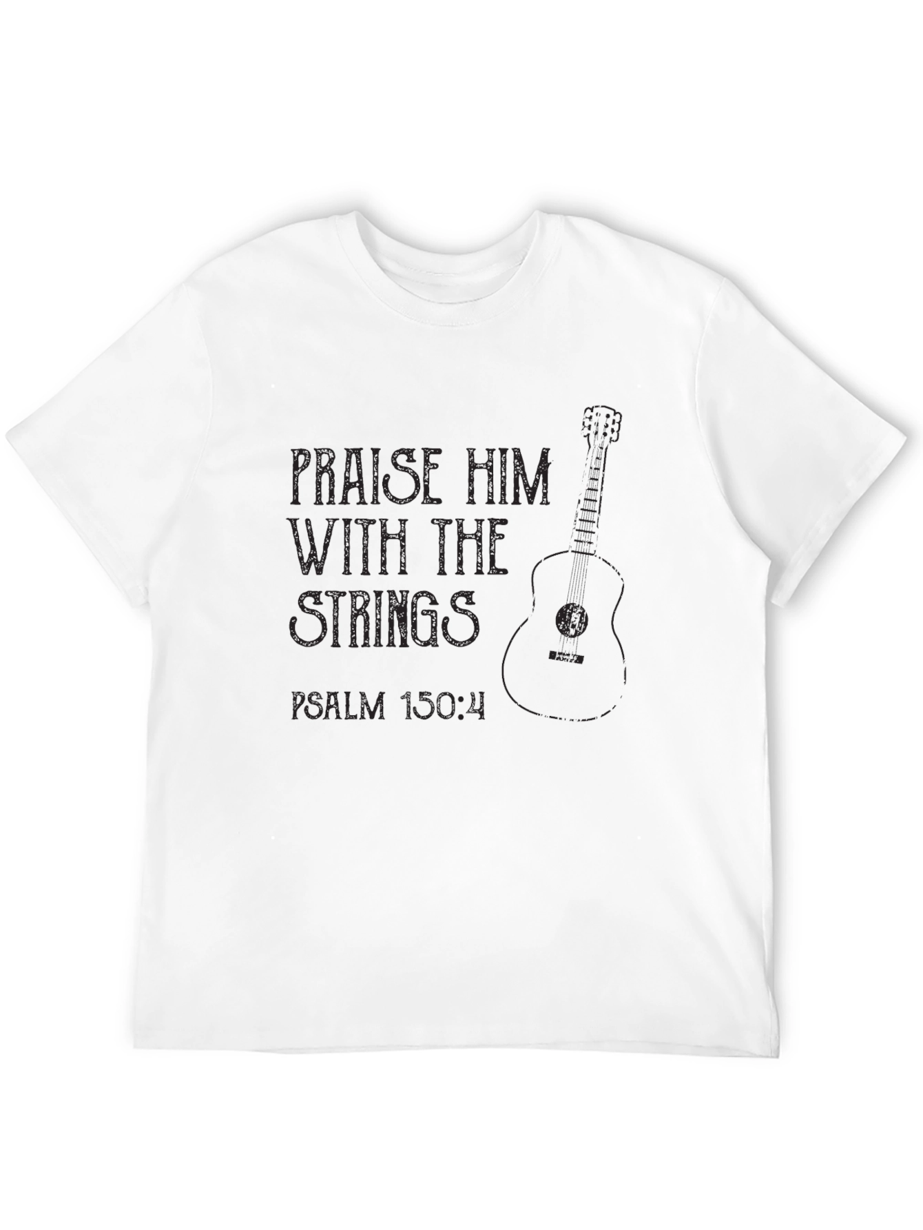 Praise Him With Strings Christian T-Shirt