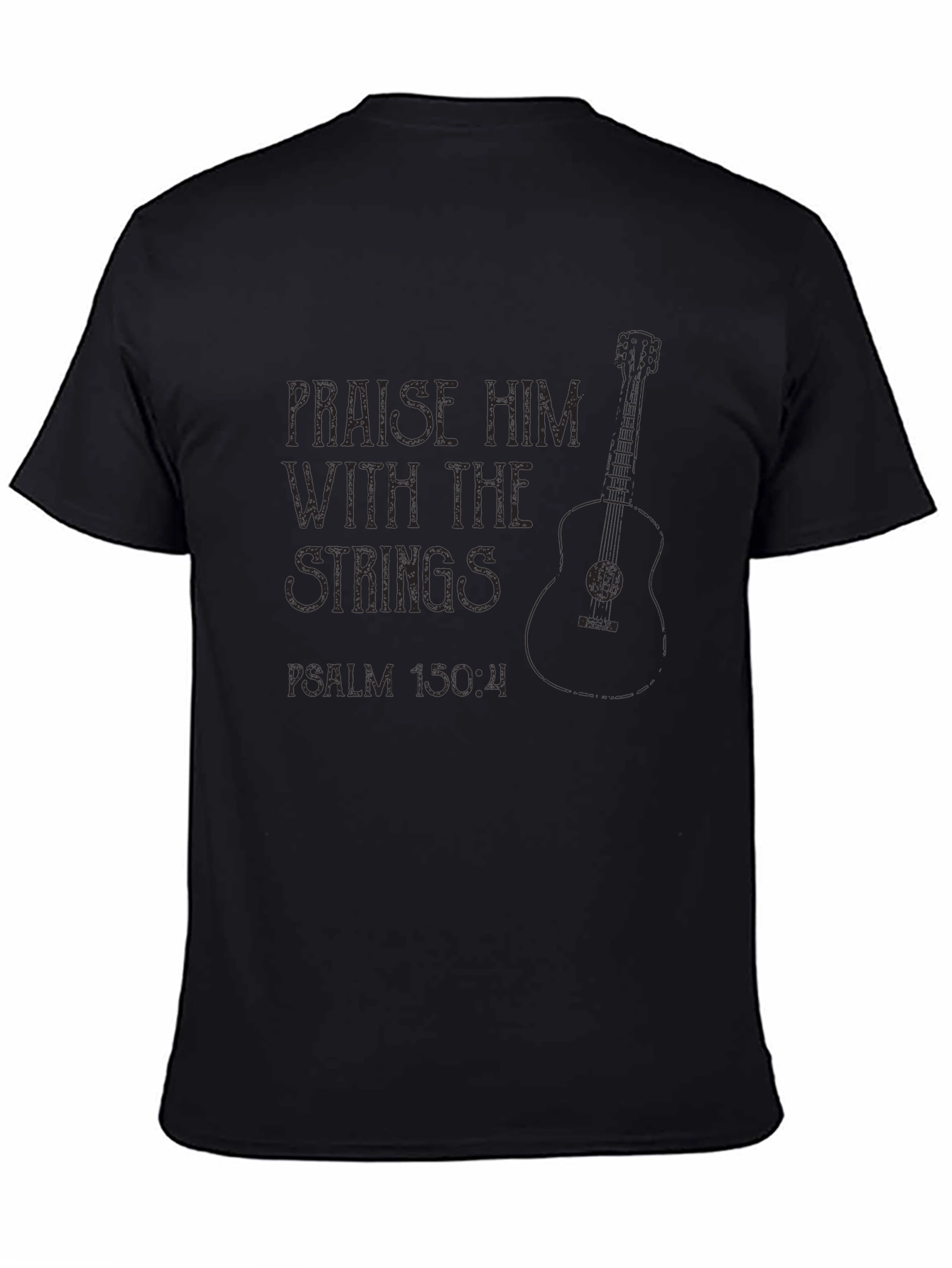 Praise Him With Strings Christian T-Shirt