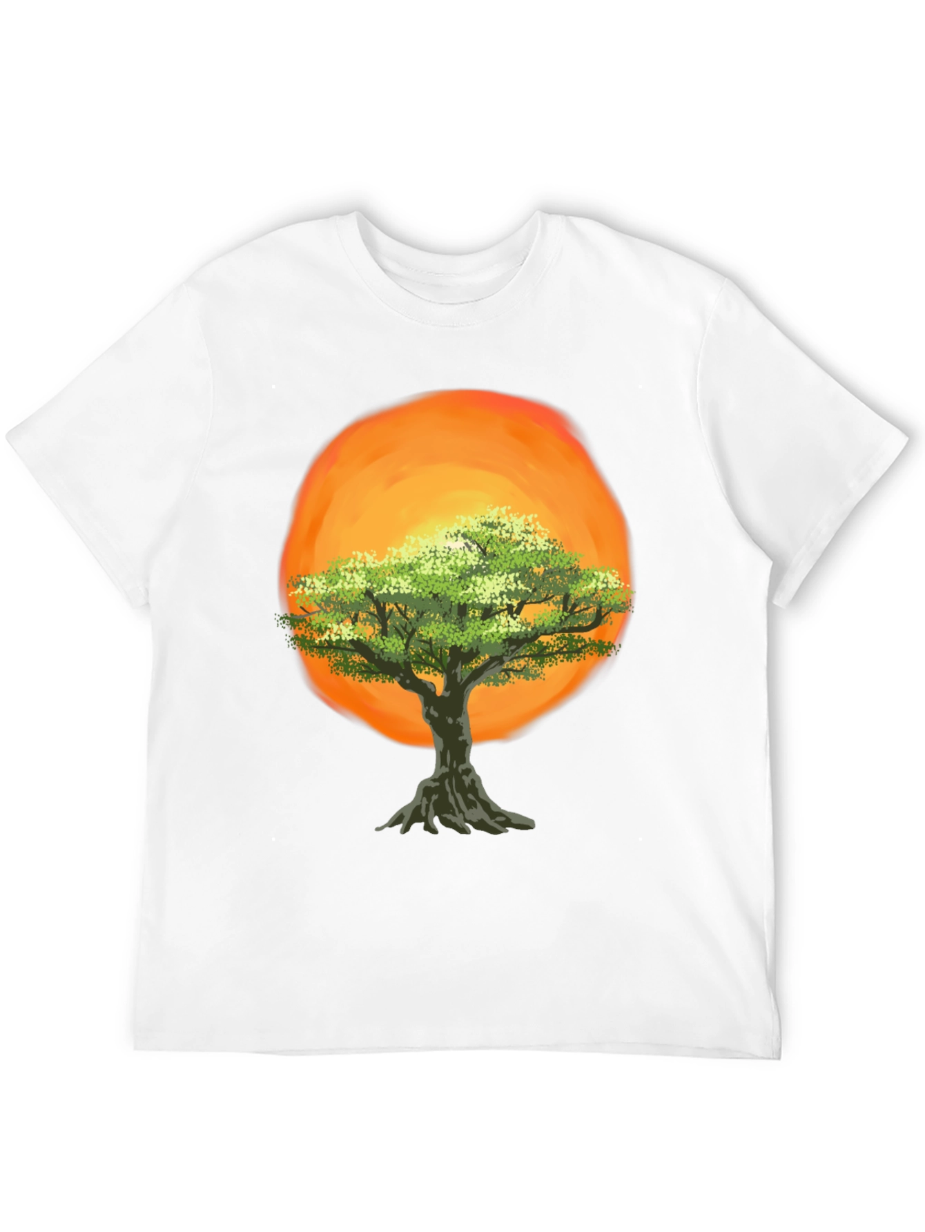 Tree of Life Graphic Tee - Sunset Design
