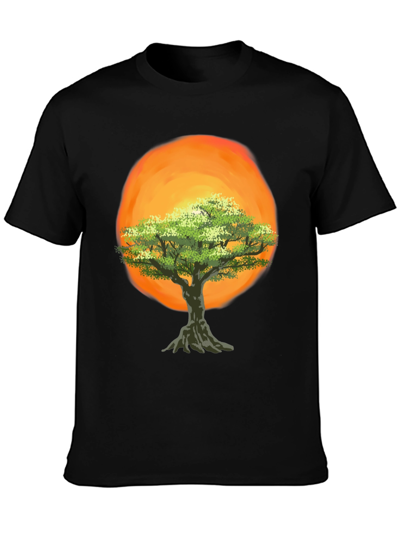 Tree of Life Graphic Tee - Sunset Design