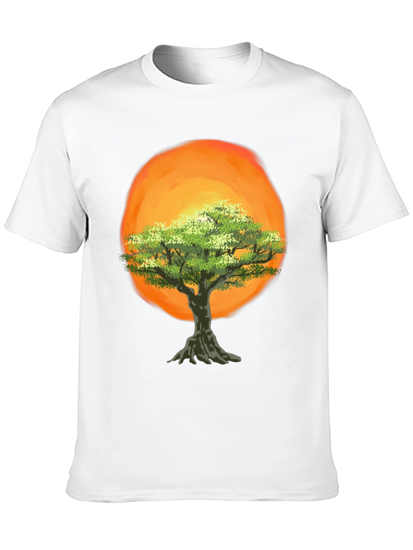 Tree of Life Graphic Tee - Sunset Design
