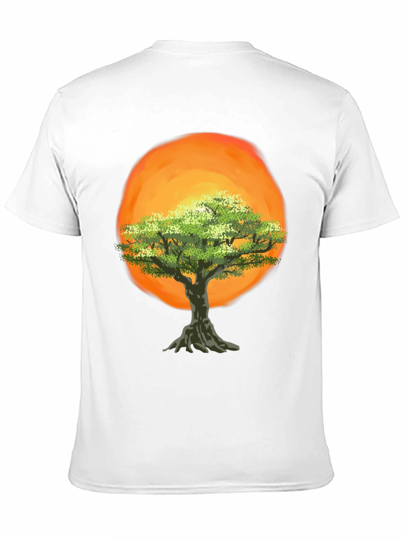 Tree of Life Graphic Tee - Sunset Design