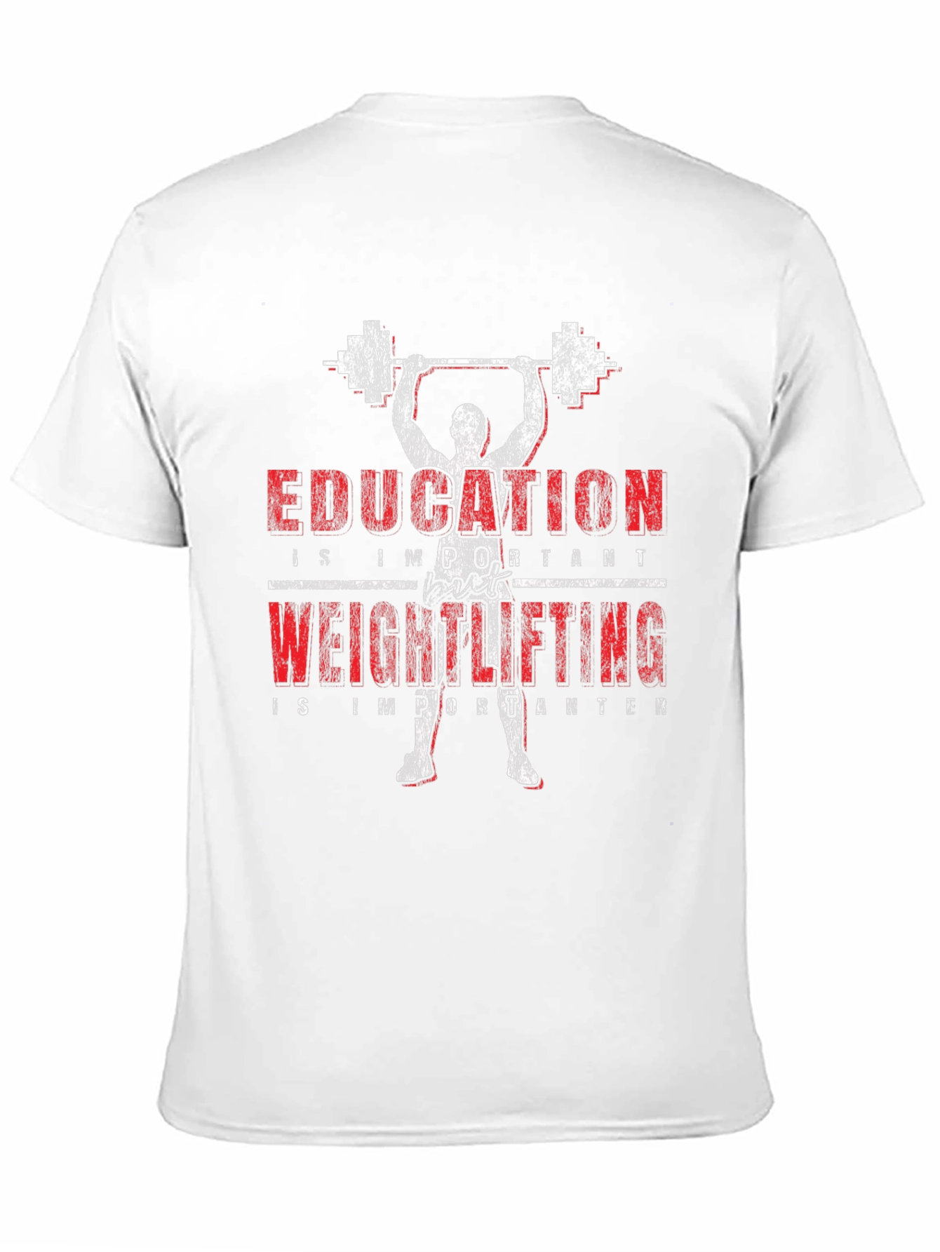 Weightlifting is Important Mens T-Shirt