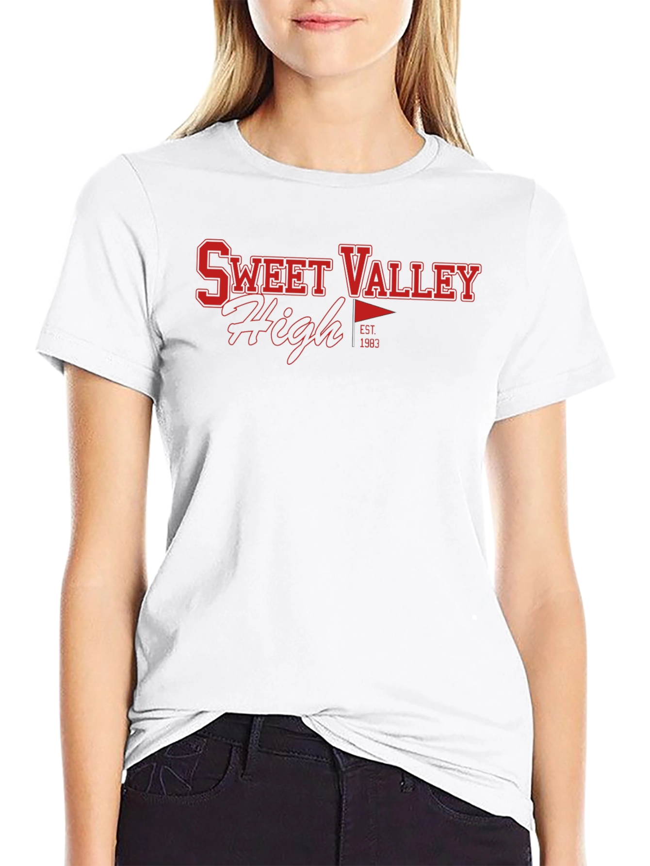 Sweet Valley High Red Graphic Tee