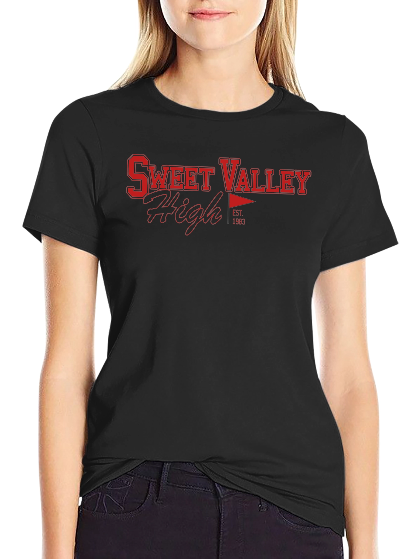 Sweet Valley High Red Graphic Tee