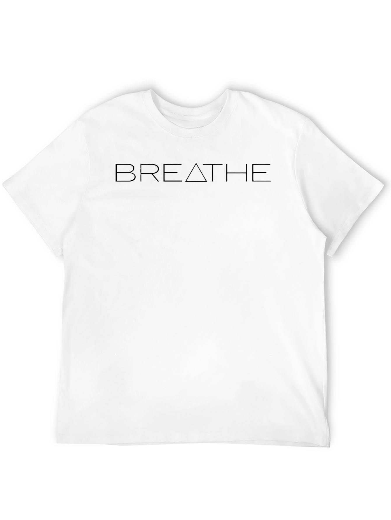 Breathe Graphic Tee - Relaxed Fit Everyday Wear