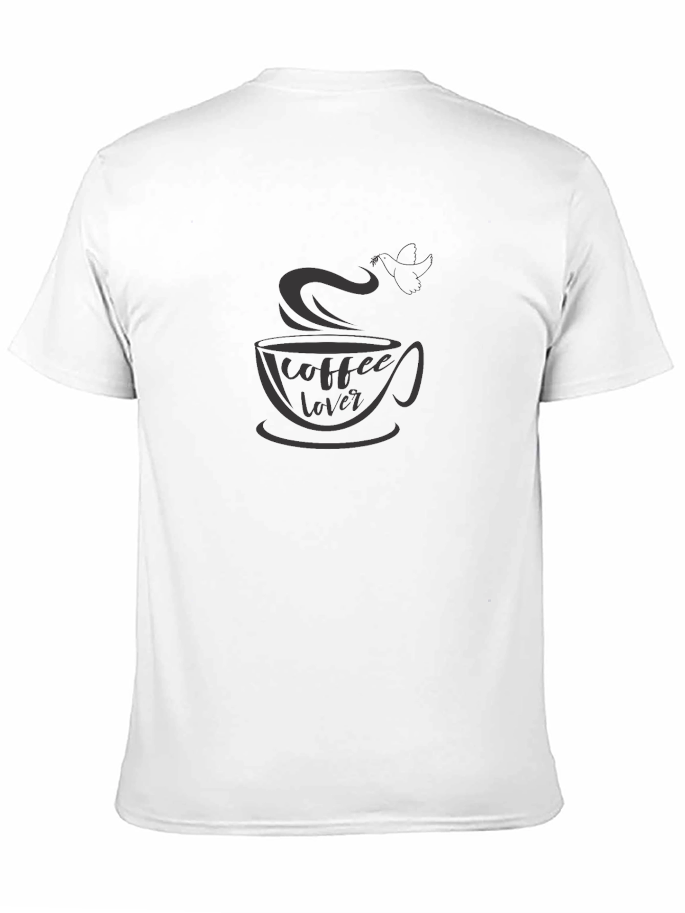 Coffee Lover Graphic Tee - Black