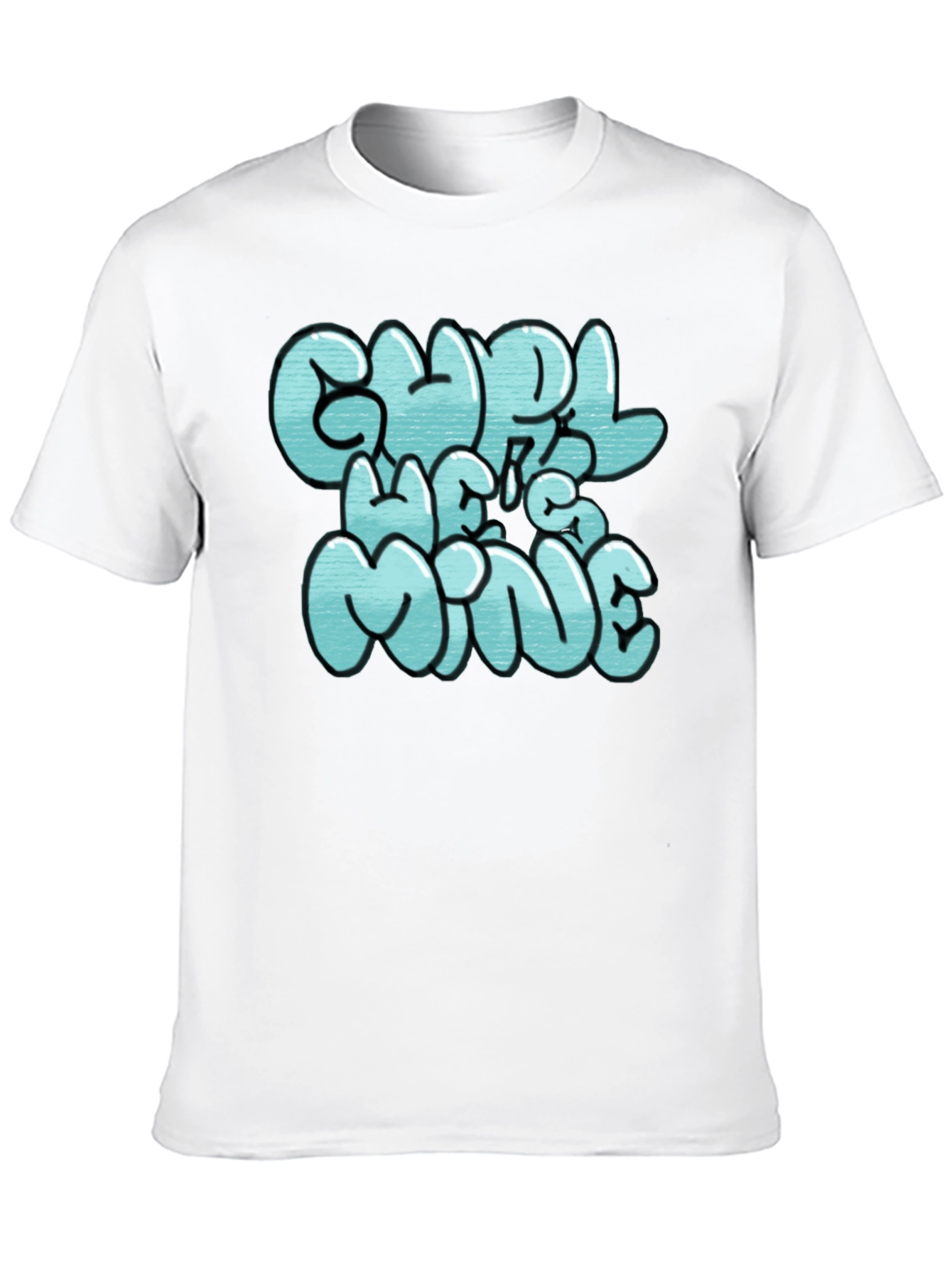 Chill Vibes Mens Graphic Tee - Black