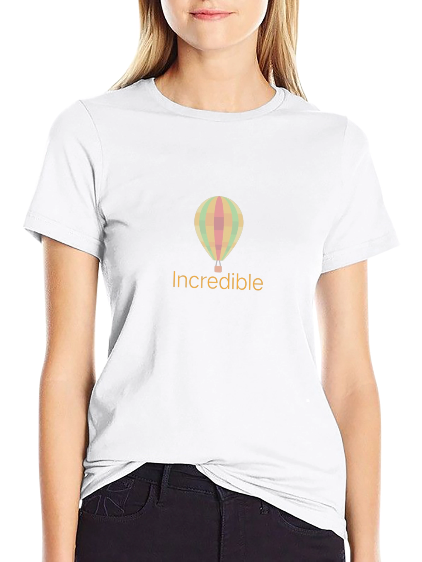 Incredible Balloon Design T-Shirt - Soft Cotton Blend