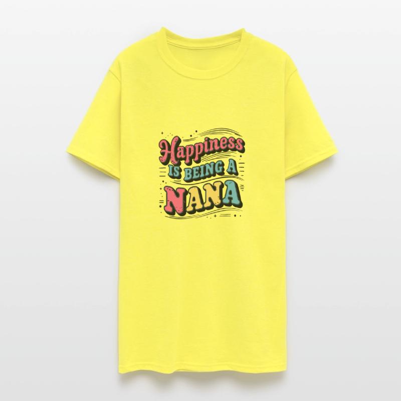 Happiness is being a nana mother's day tshirt.