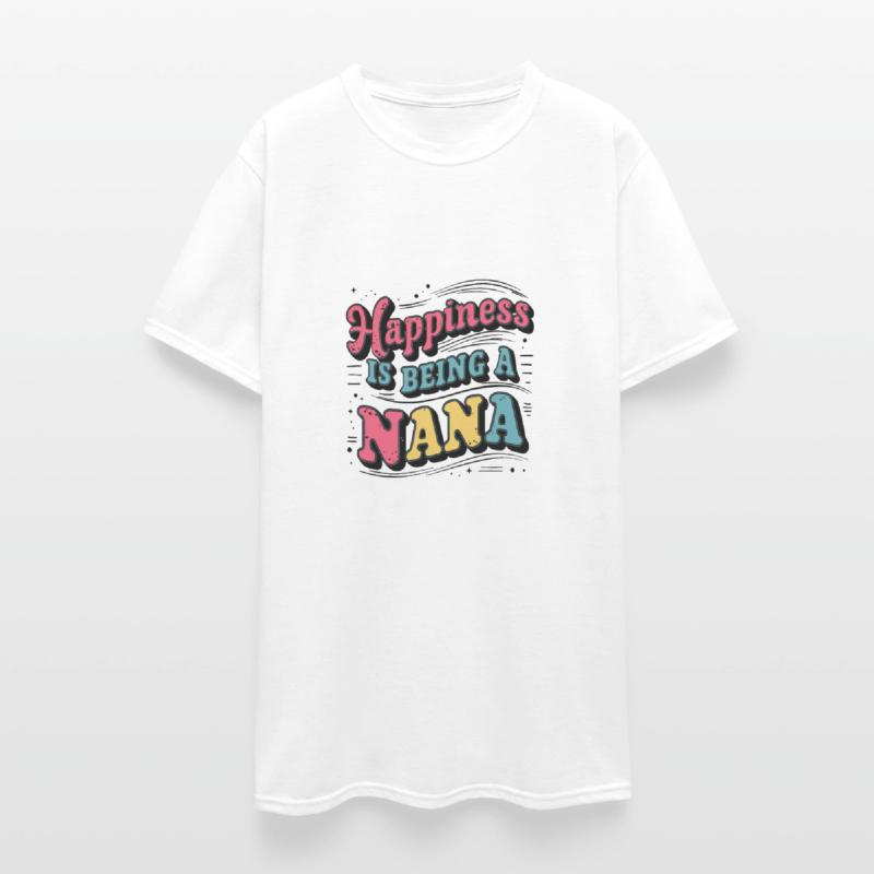 Happiness is being a nana mother's day tshirt.
