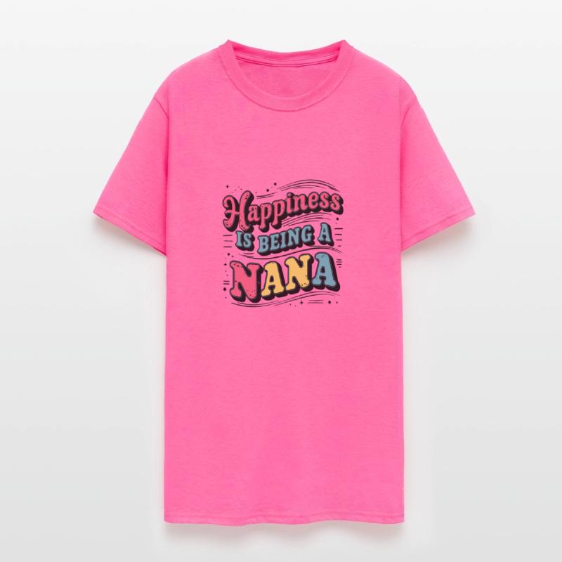 Happiness is being a nana mother's day tshirt.