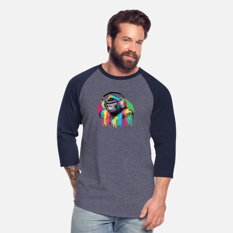Harmony Beats - Chimpanzee with Headphones Design