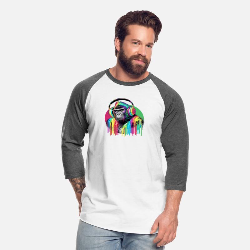 Harmony Beats - Chimpanzee with Headphones Design