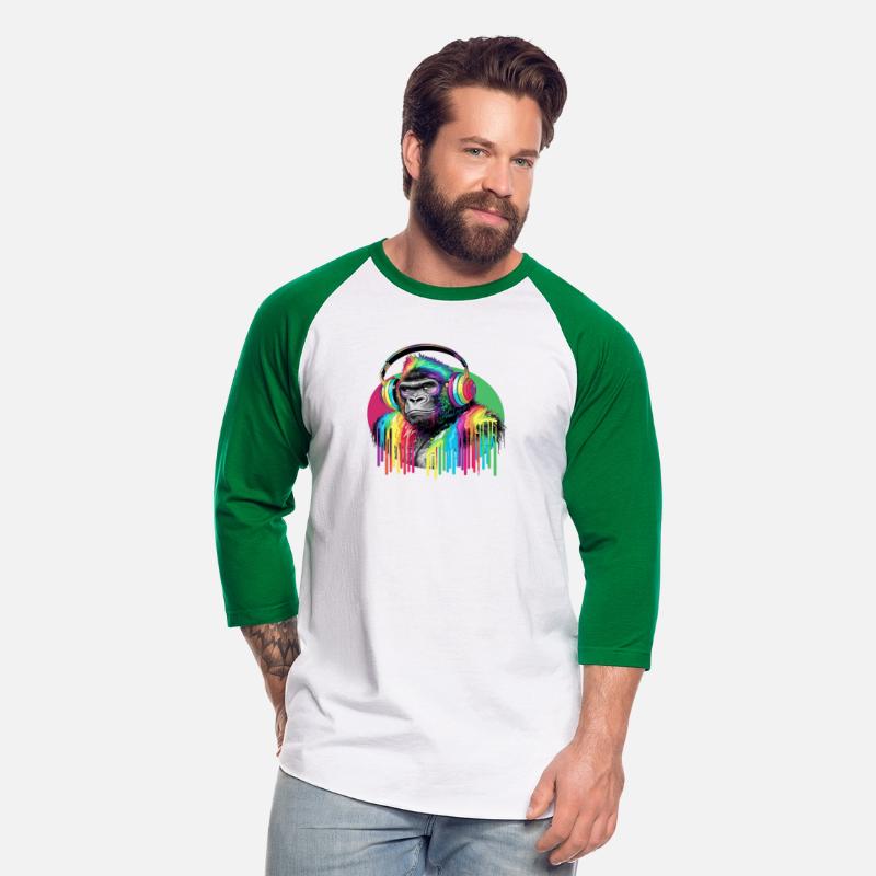 Harmony Beats - Chimpanzee with Headphones Design