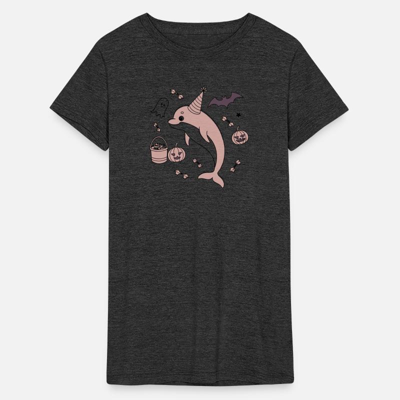 Haunted Dolphin Halloween Design
