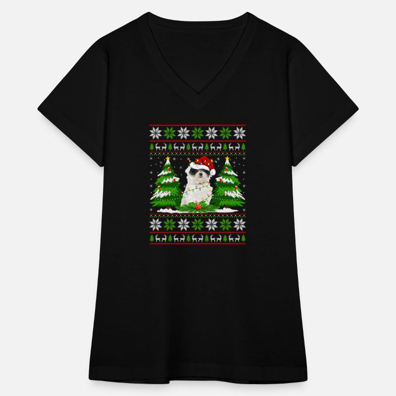 Havanese Dog Christmas Tree Lights
