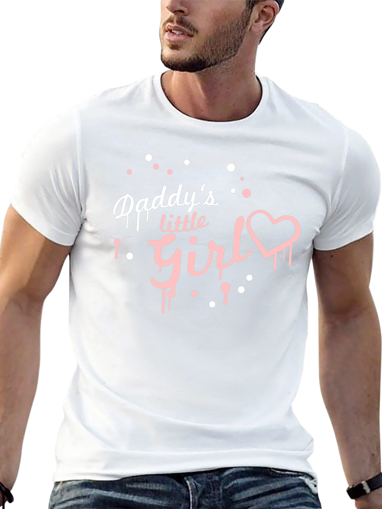 Daddys Little Girl Graphic T-Shirt