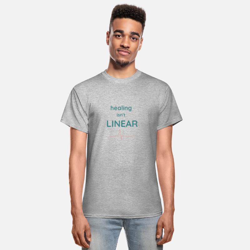 Healing Isn't Linear Therapy Quote Design