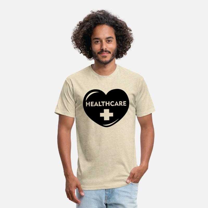 Healthcare in heart with cross 'healthcare' heroes
