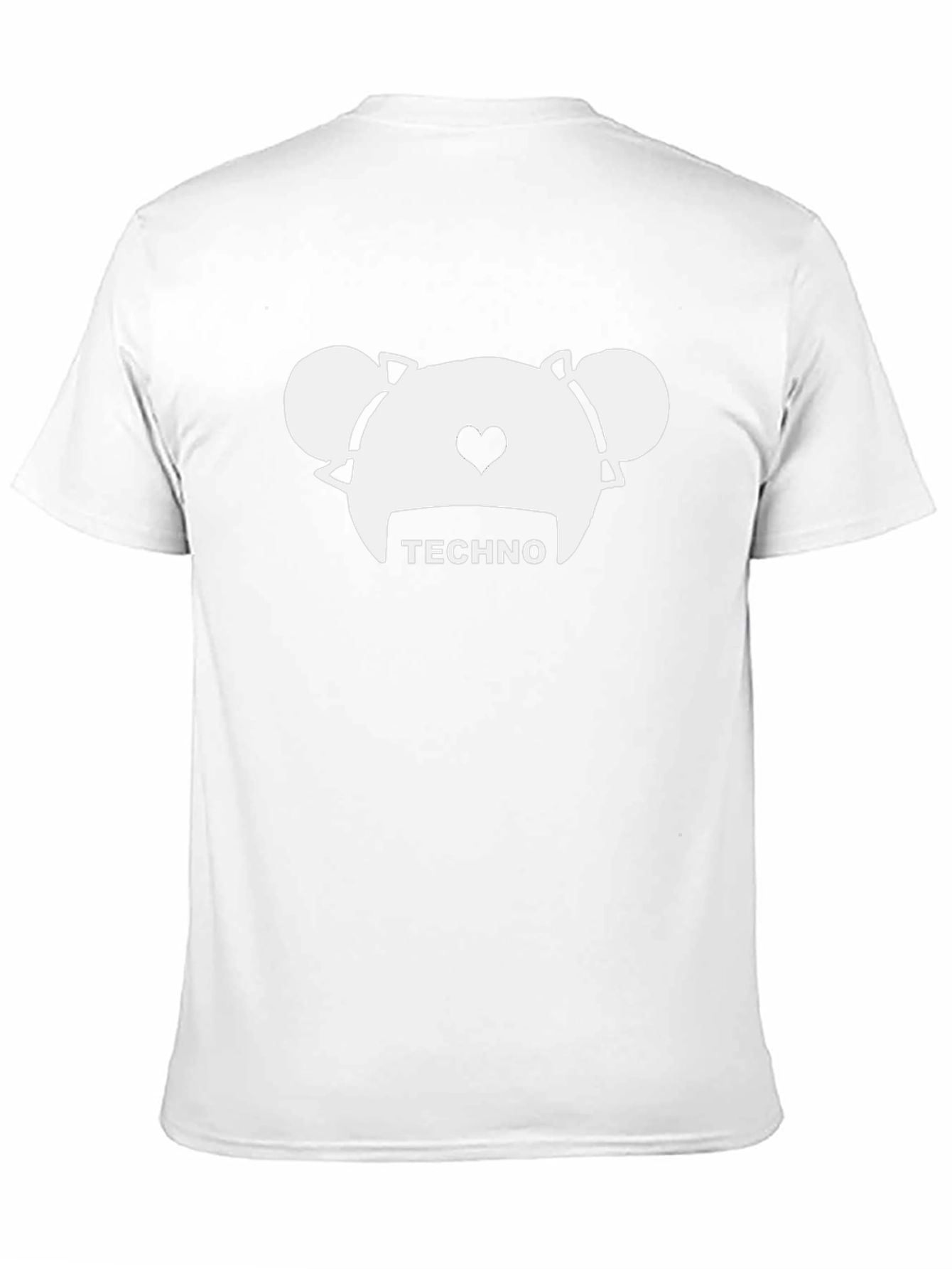 Techno Bear Graphic T-Shirt - Cool Music Lover Tee