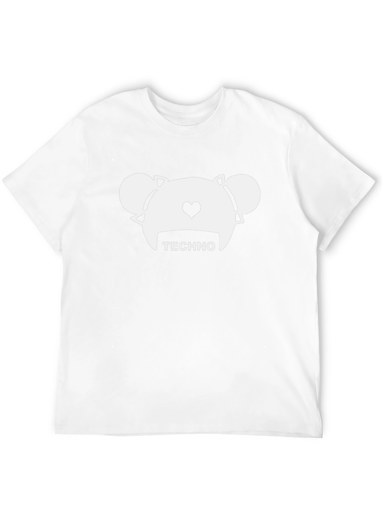 Techno Bear Graphic T-Shirt - Cool Music Lover Tee