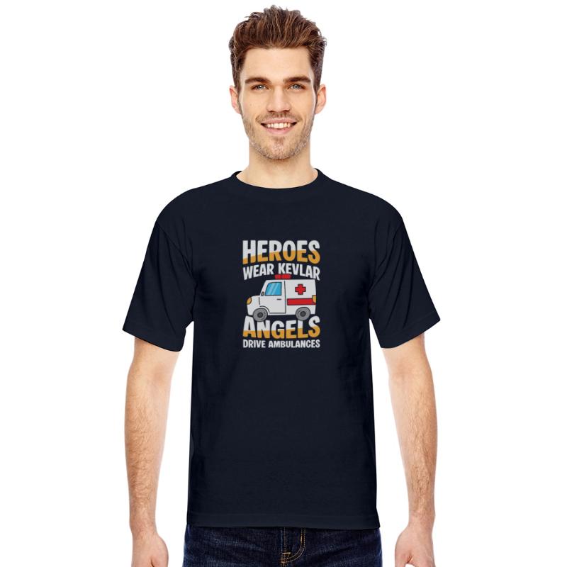 Heroes Wear Kevlar Angels Drive Ambulances