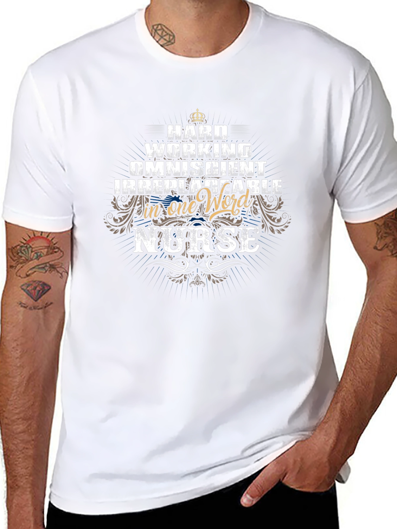 Hard Working Nurse T-Shirt
