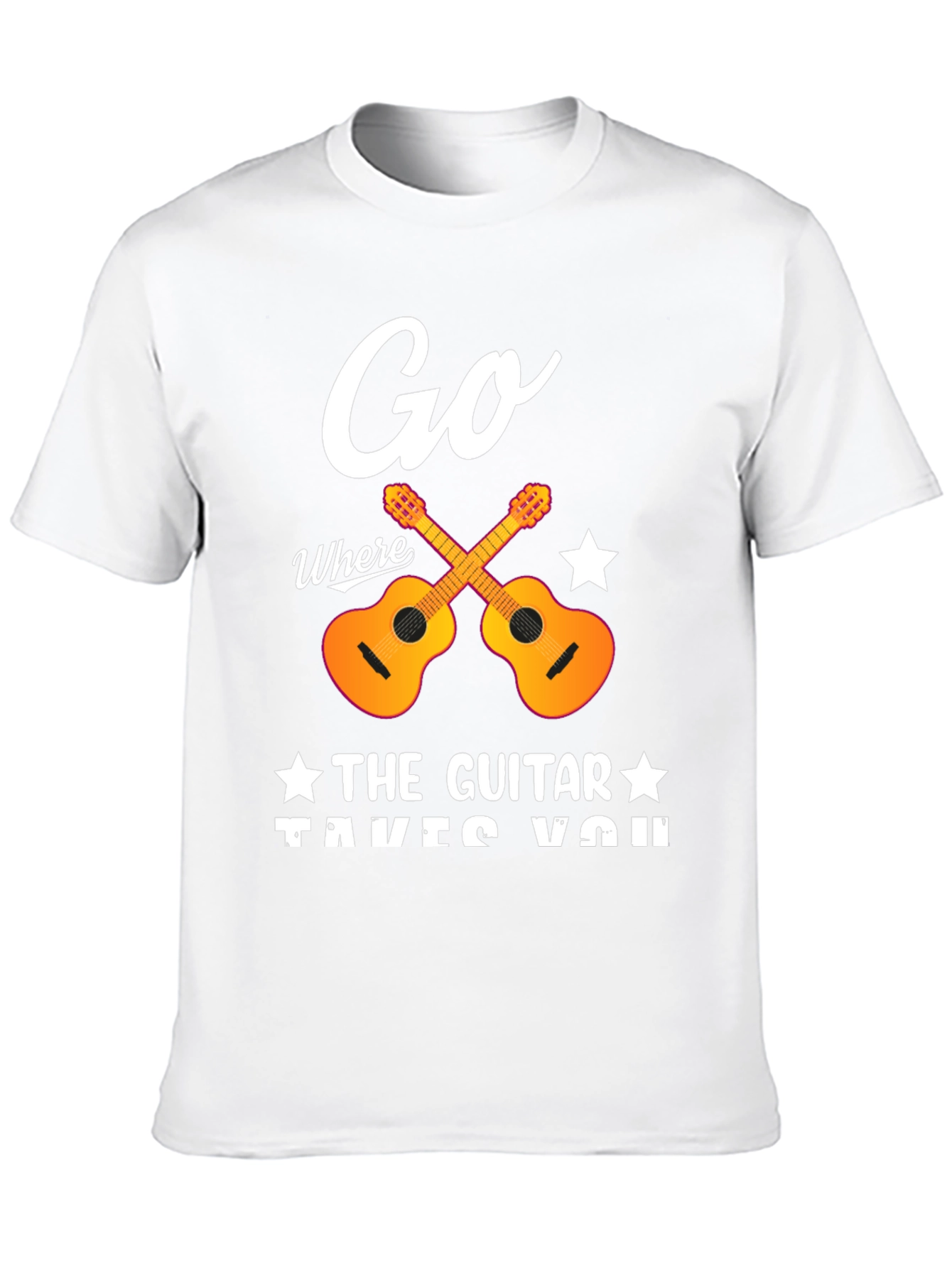 Go Where the Guitar Takes You T-Shirt