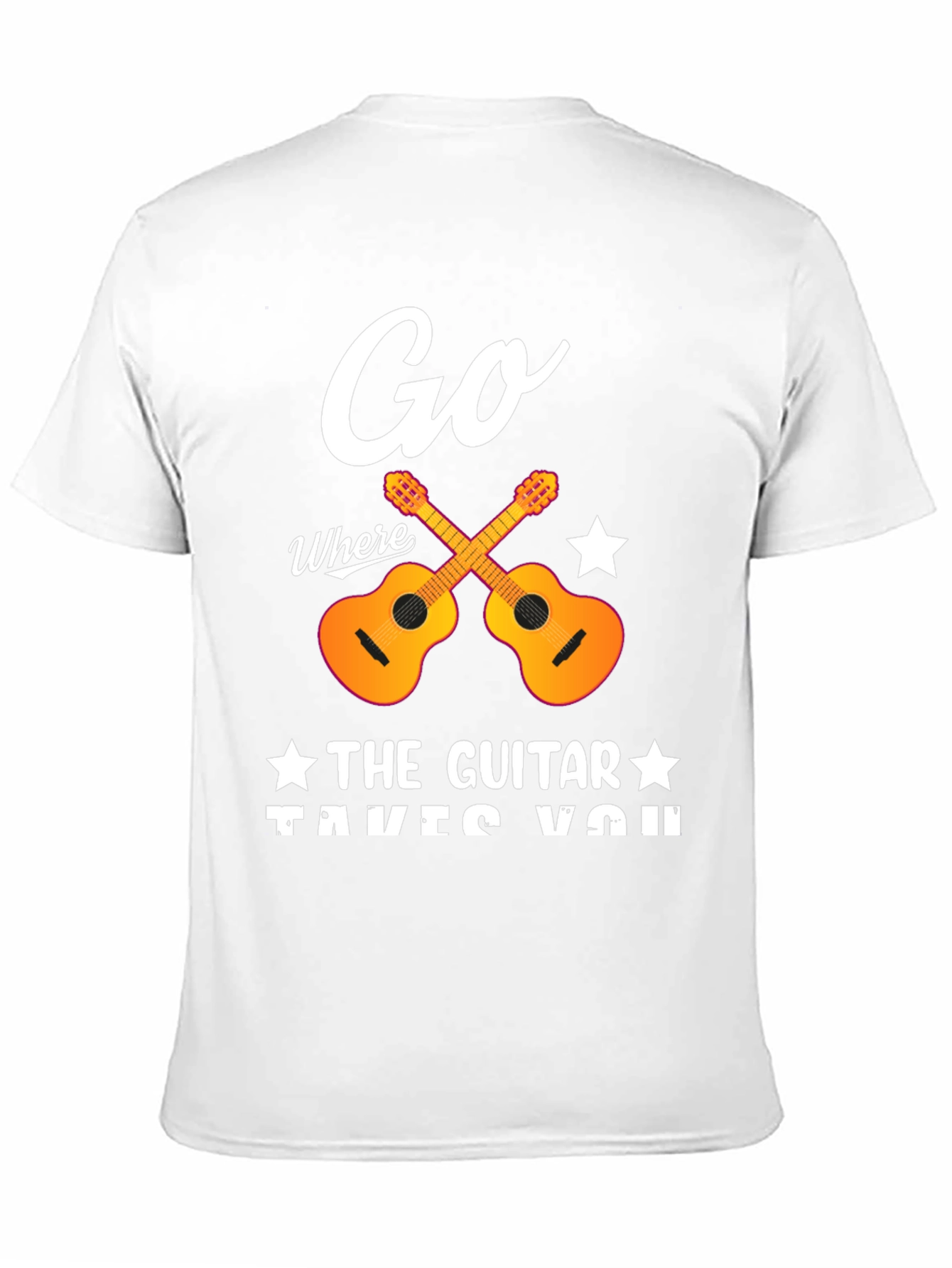 Go Where the Guitar Takes You T-Shirt