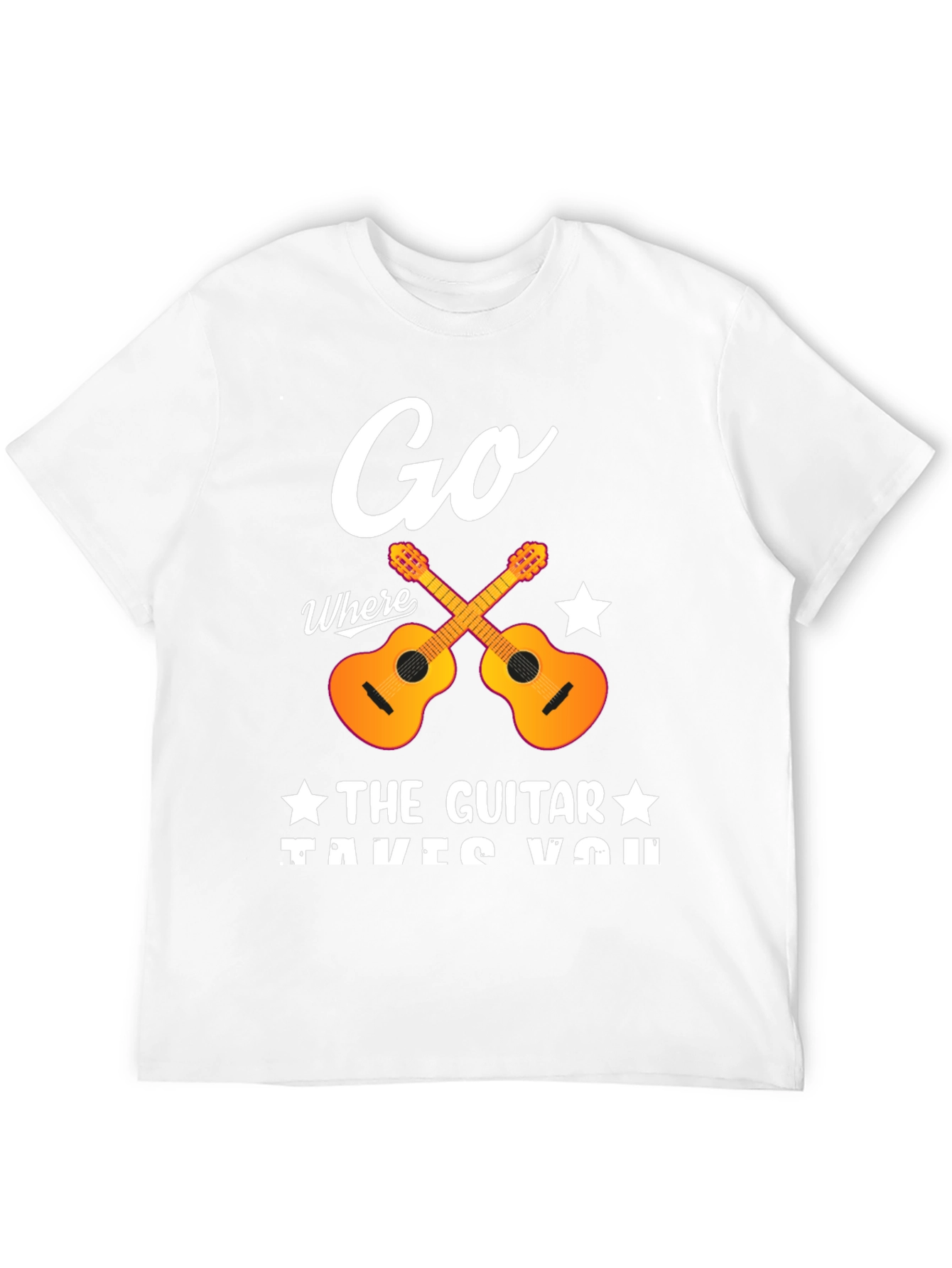 Go Where the Guitar Takes You T-Shirt