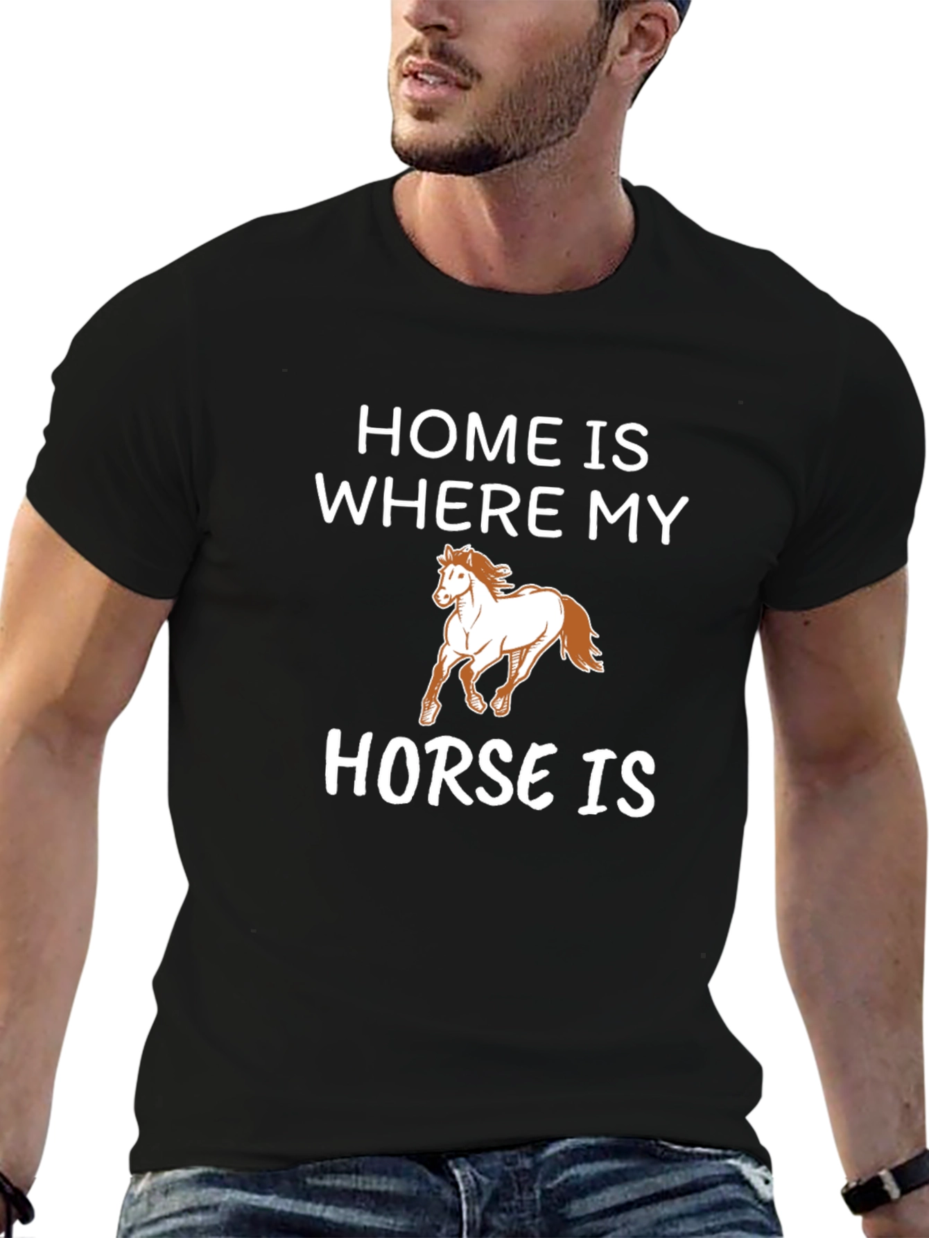 Home is Where My Horse Is Graphic Tee