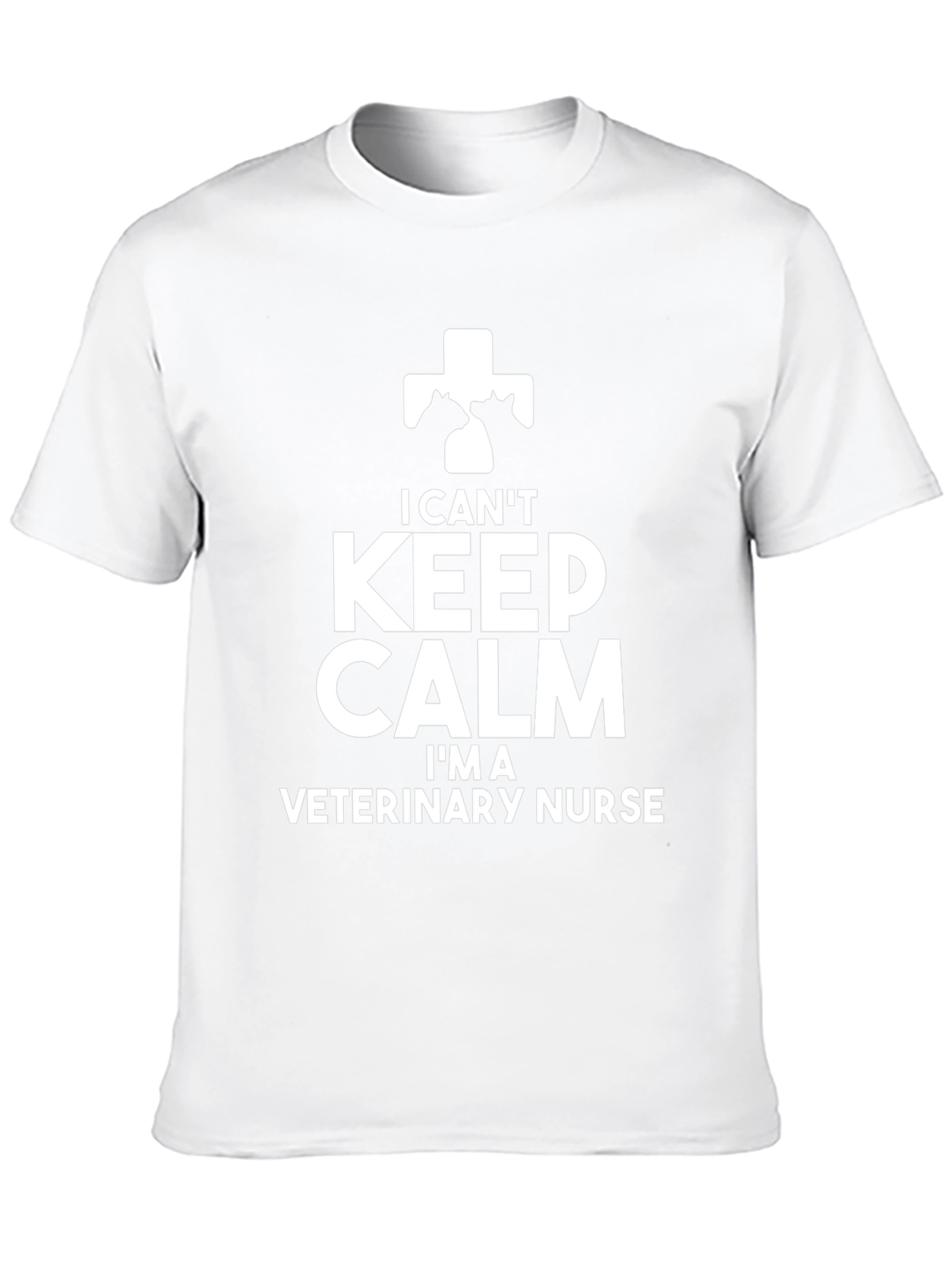 Veterinary Nurse T-Shirt - I Cant Keep Calm