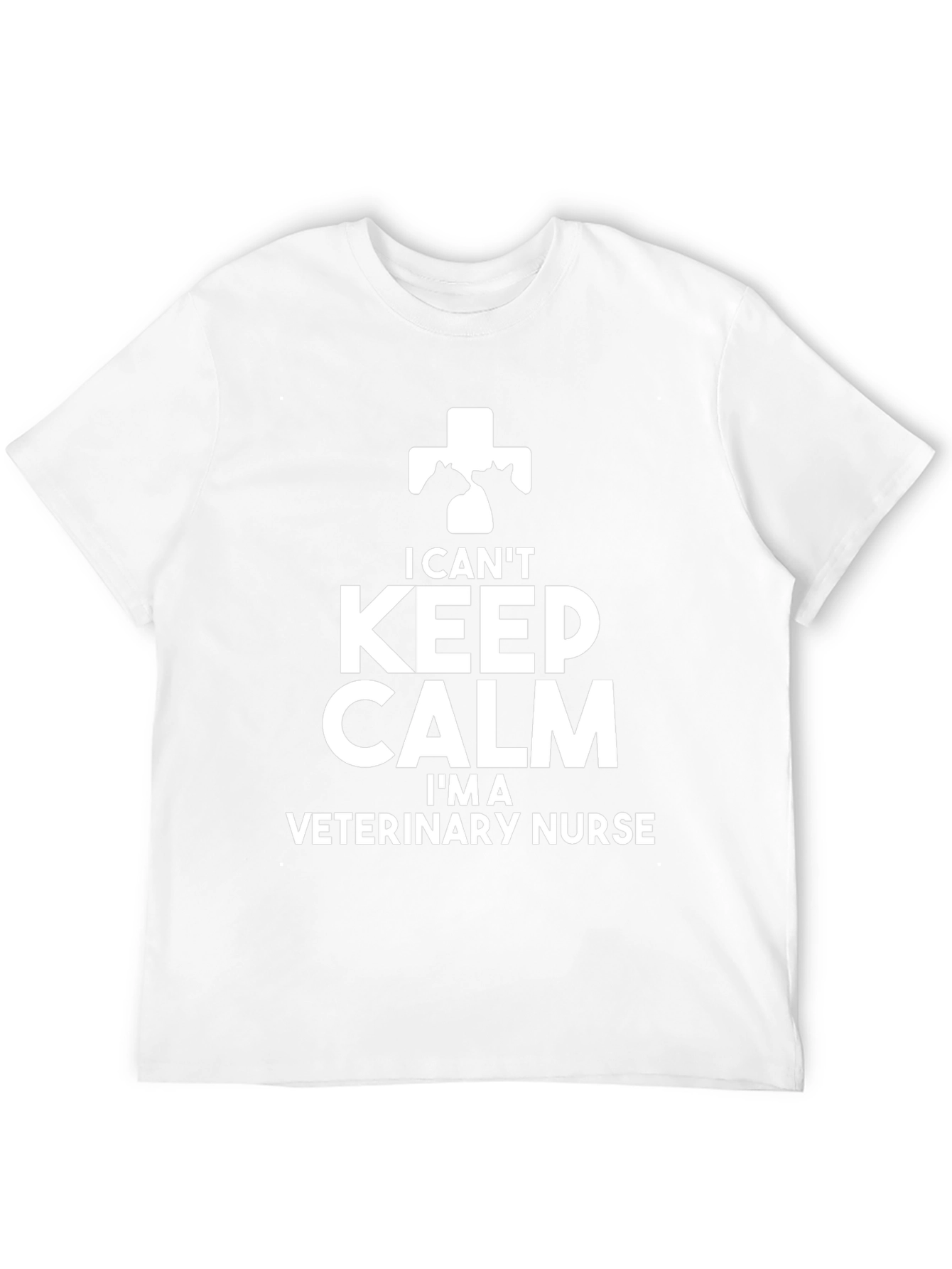 Veterinary Nurse T-Shirt - I Cant Keep Calm