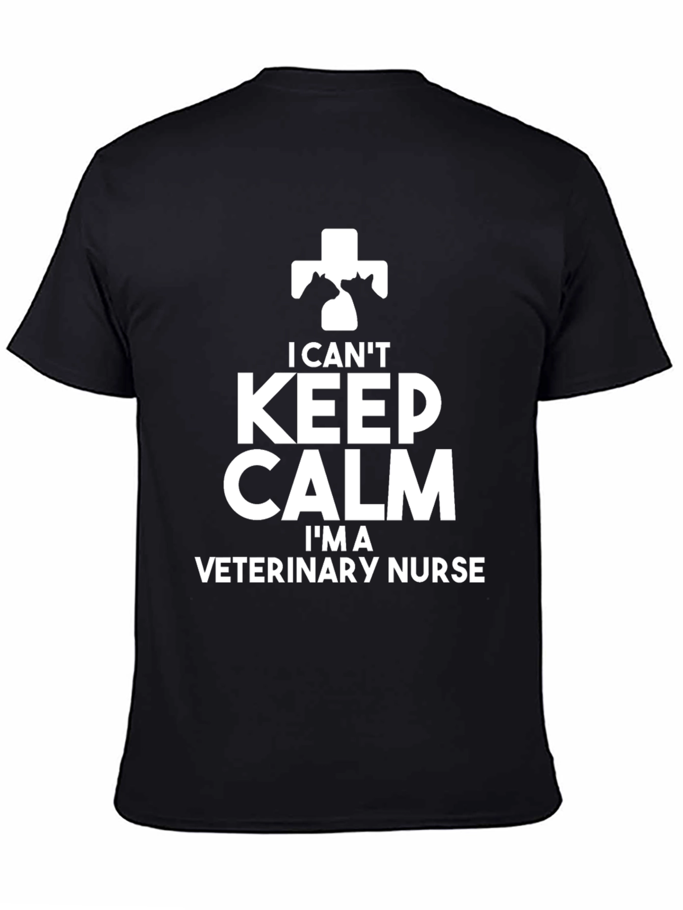Veterinary Nurse T-Shirt - I Cant Keep Calm