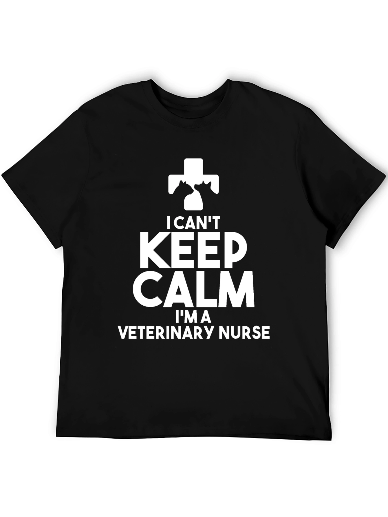 Veterinary Nurse T-Shirt - I Cant Keep Calm